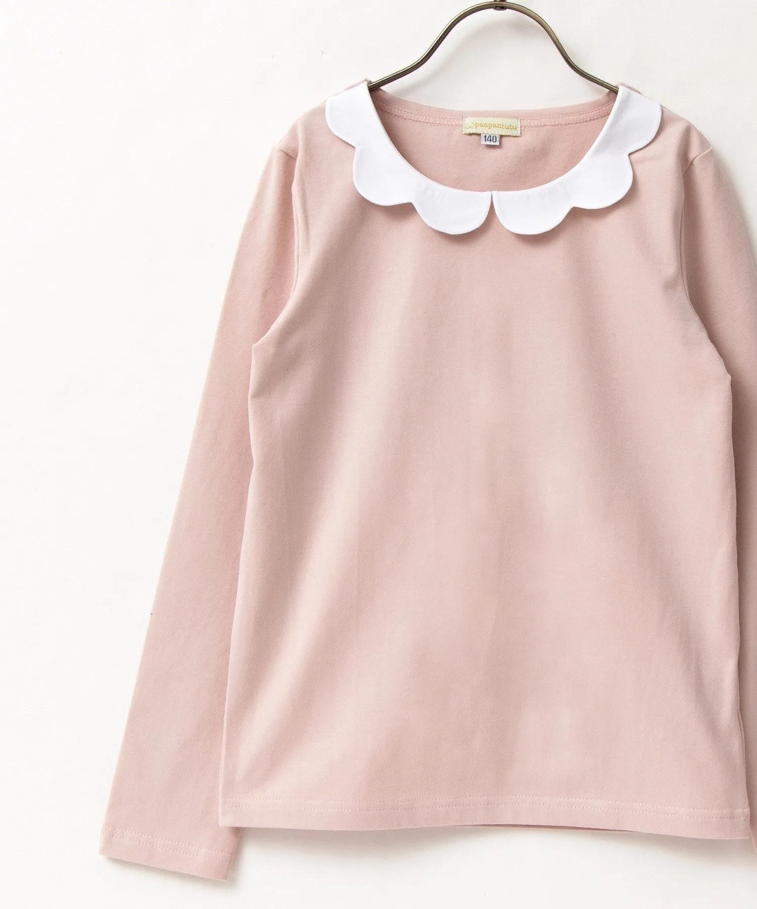 Топ Angel Color (с длинным рукавом) (140 см/150 см) Panpantutu, Cream Pink
