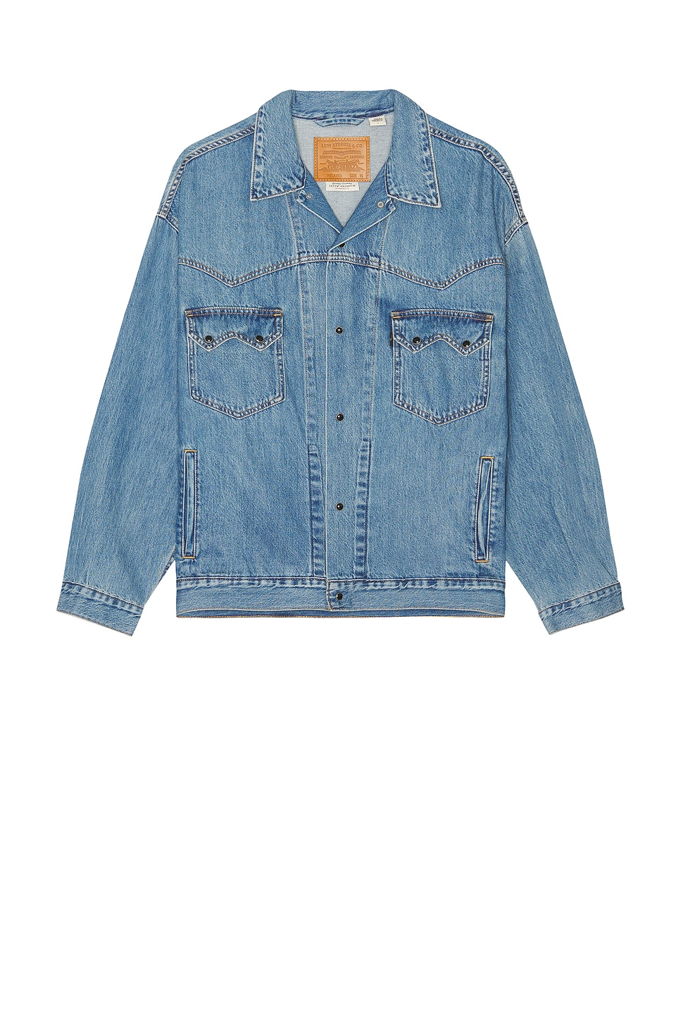 

Куртка дальнобойщика в стиле вестерн Levi'S, цвет show me the light