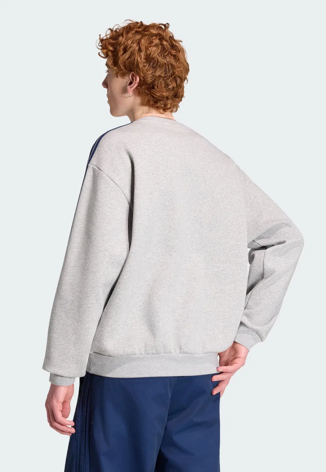 Свитшот Adidas Originals серого цвета — фото 3