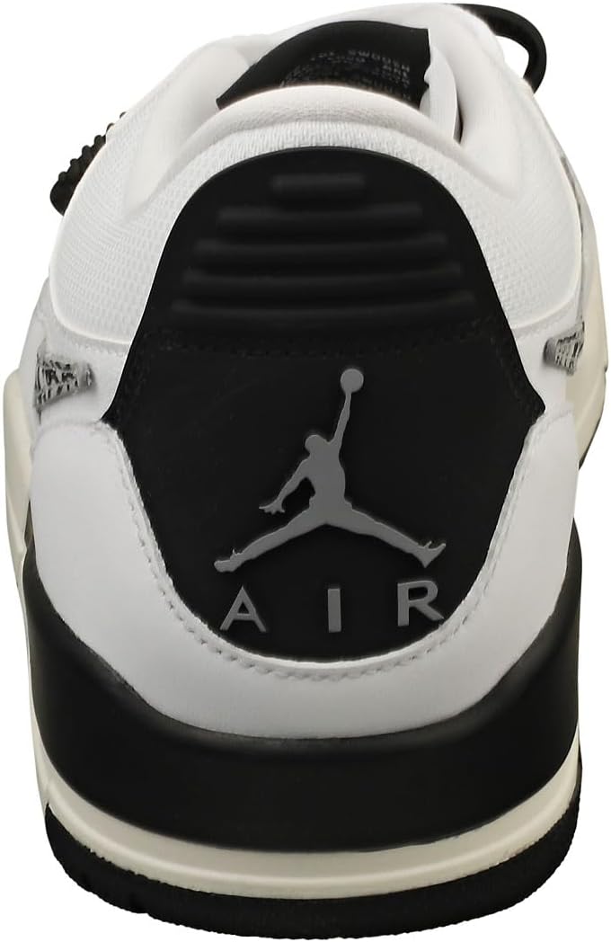 Nike Мужские кроссовки Basketball, White/Wolf Grey-Black-Sail — фото 4