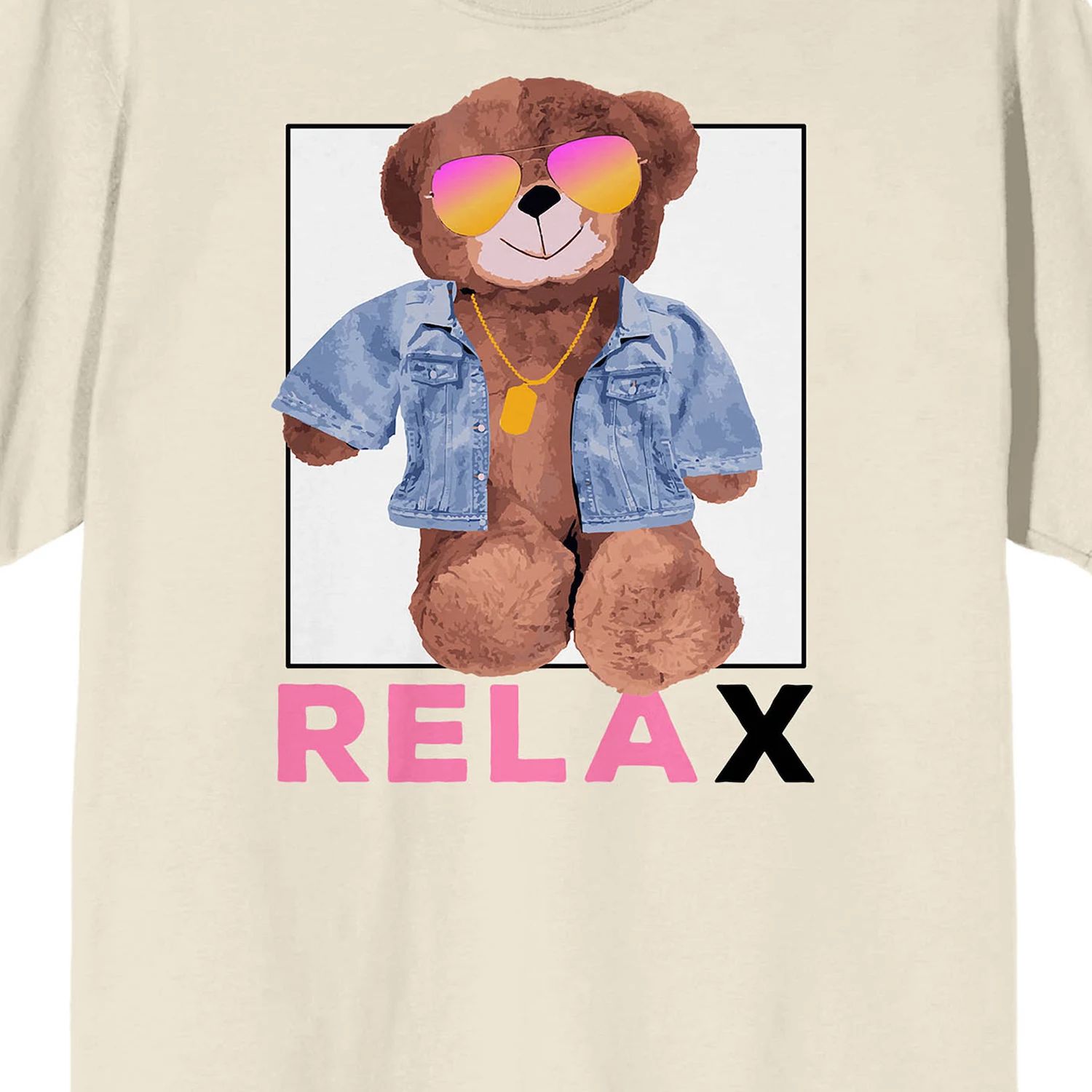 

Мужская футболка с рисунком Teddy Drip Relax Chill Licensed Character