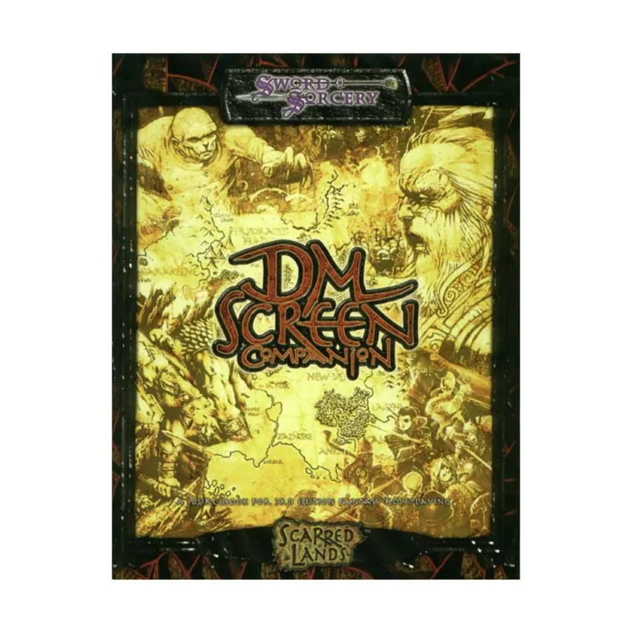 

Экран DM и сопутствующий контент, Scarred Lands (d20)