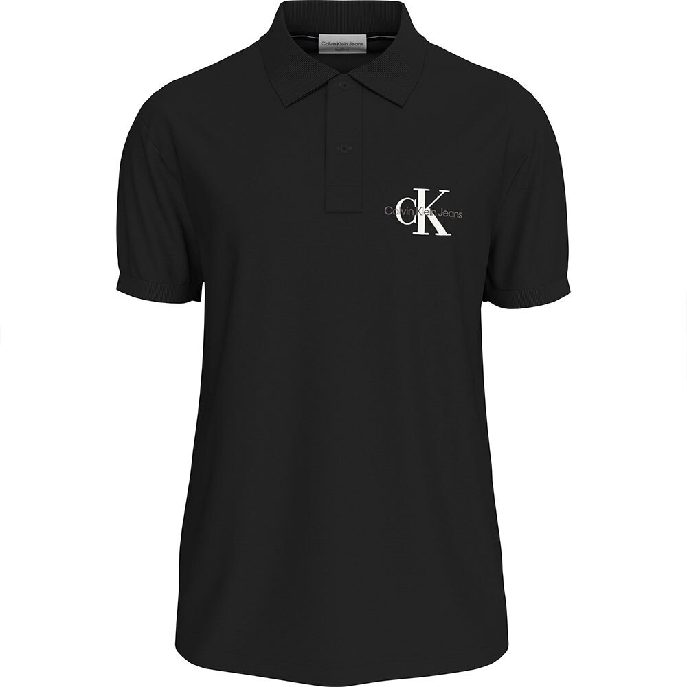 

Поло Calvin Klein Jeans Monologo, черный