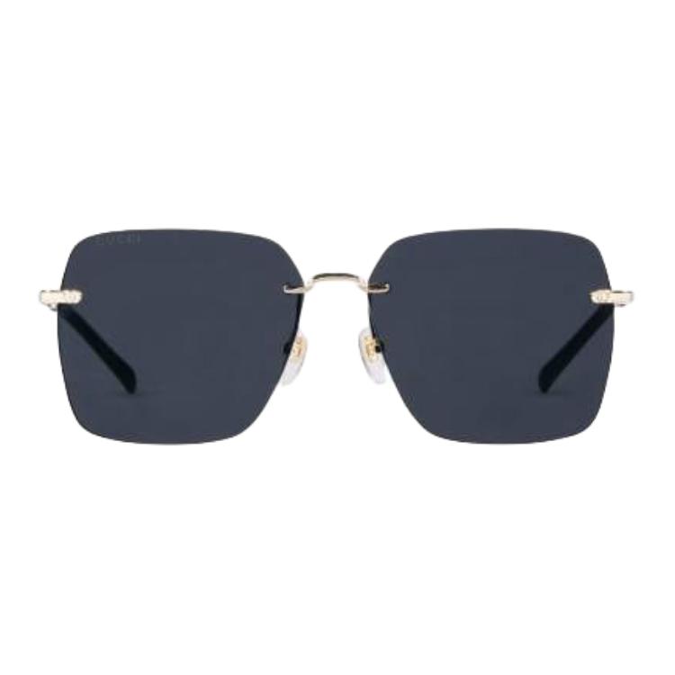 

GUCCI Специализированные квадратные солнцезащитные очки, Light Gold