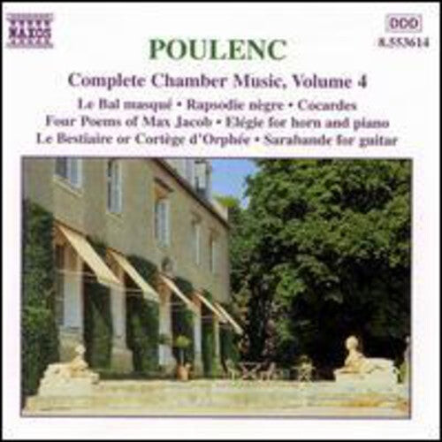

CD диск Poulenc / Leguerinel / Tharaud / Phillips / Laniau: Complete Chamber Music 4