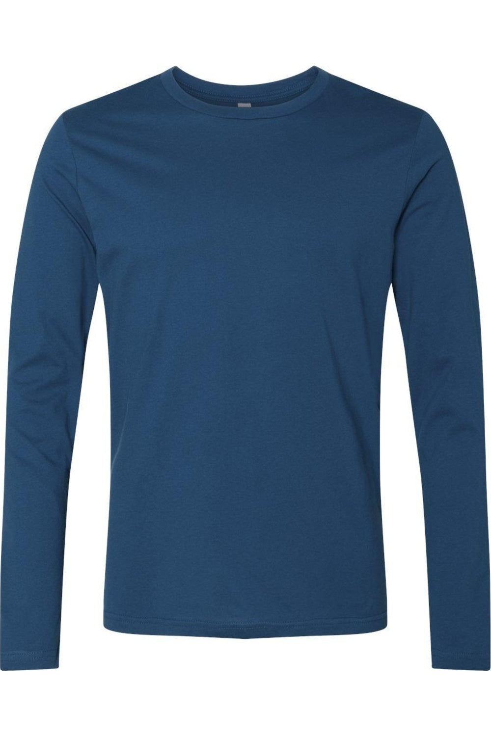 

Футболка унисекс из хлопка с длинным рукавом Next Level, цвет cool blue