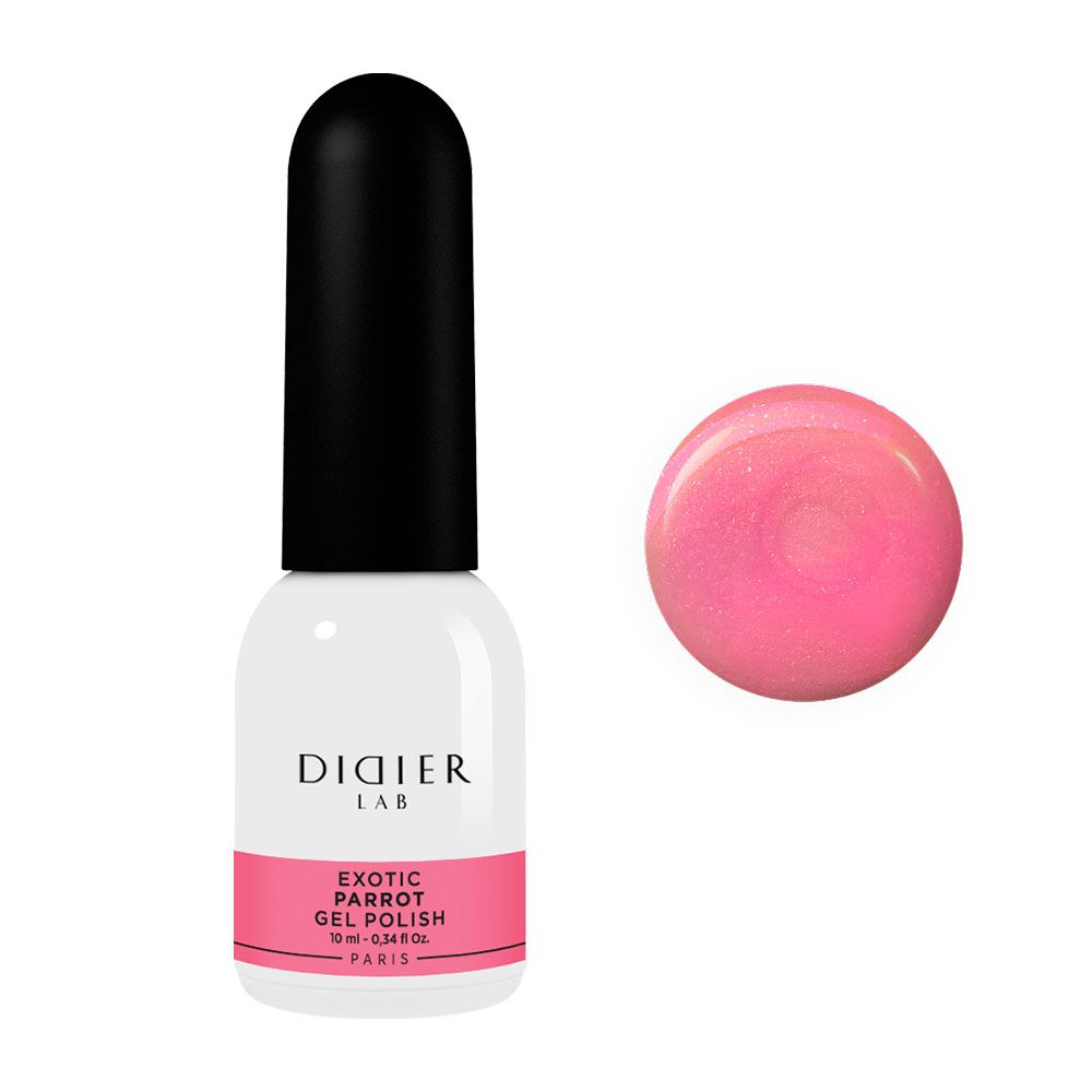 

Гель-Лак для ногтей gel polish exotic Didier Lab, цвет parrot, 10 мл