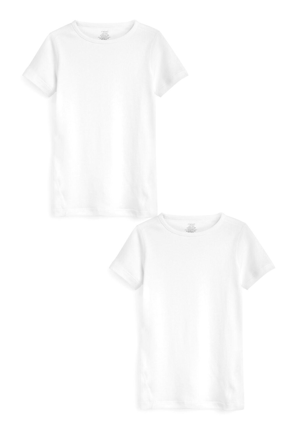 

Базовая футболка KIND TO SKIN SHORT SLEEVE 2 PACK Next, цвет white