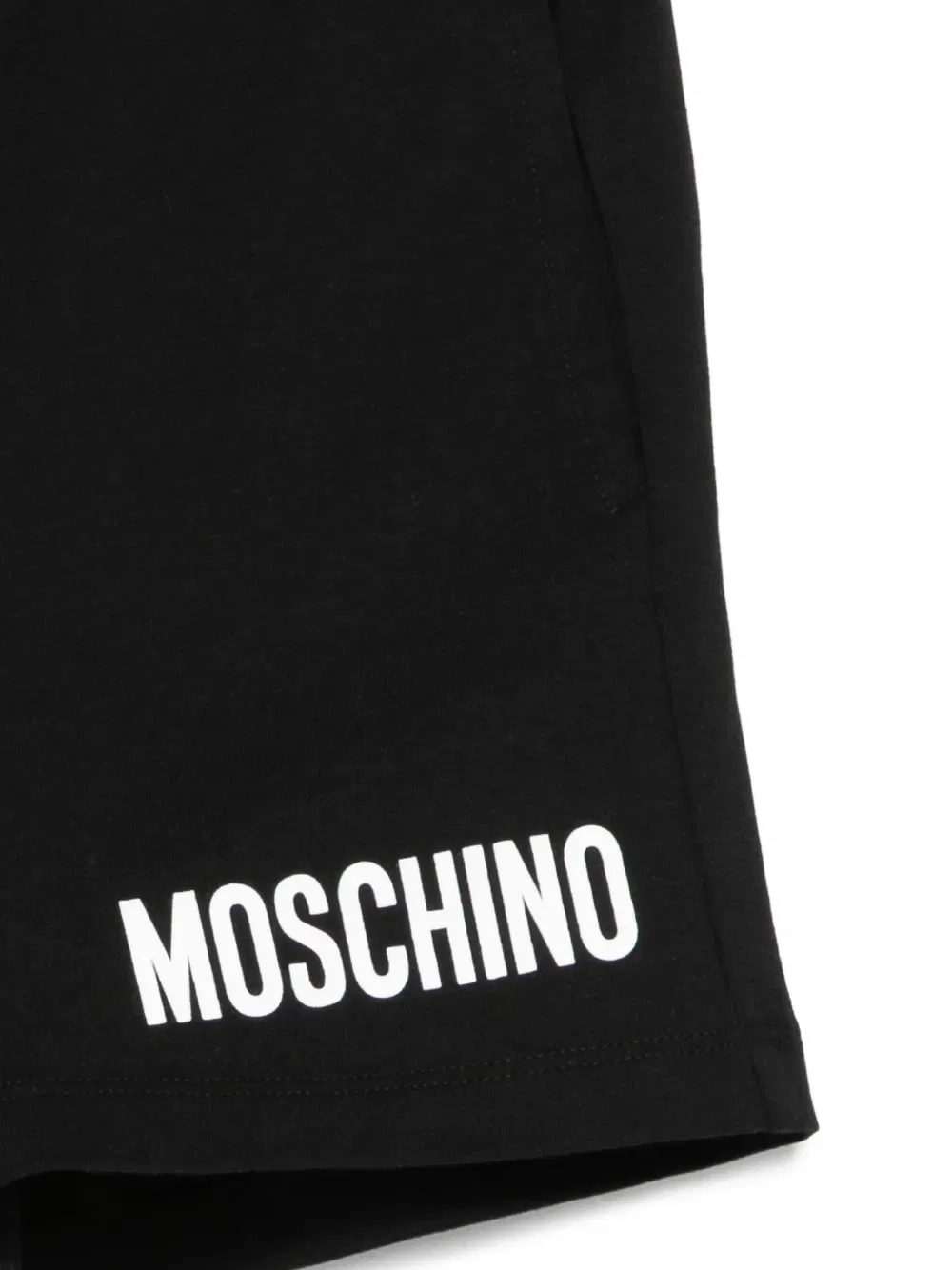 Шорты с логотипом Moschino Kids, черный — фото 3