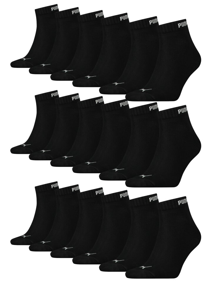 

Носки Puma Socken QUARTER 18P, цвет 200 - black
