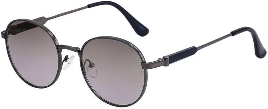 

Модные ретро-солнцезащитные очки круглой формы для женщин и мужчин, роскошные стильные солнцезащитные очки в металлической оправе для женщин и водителей LVTFCO, C5brown