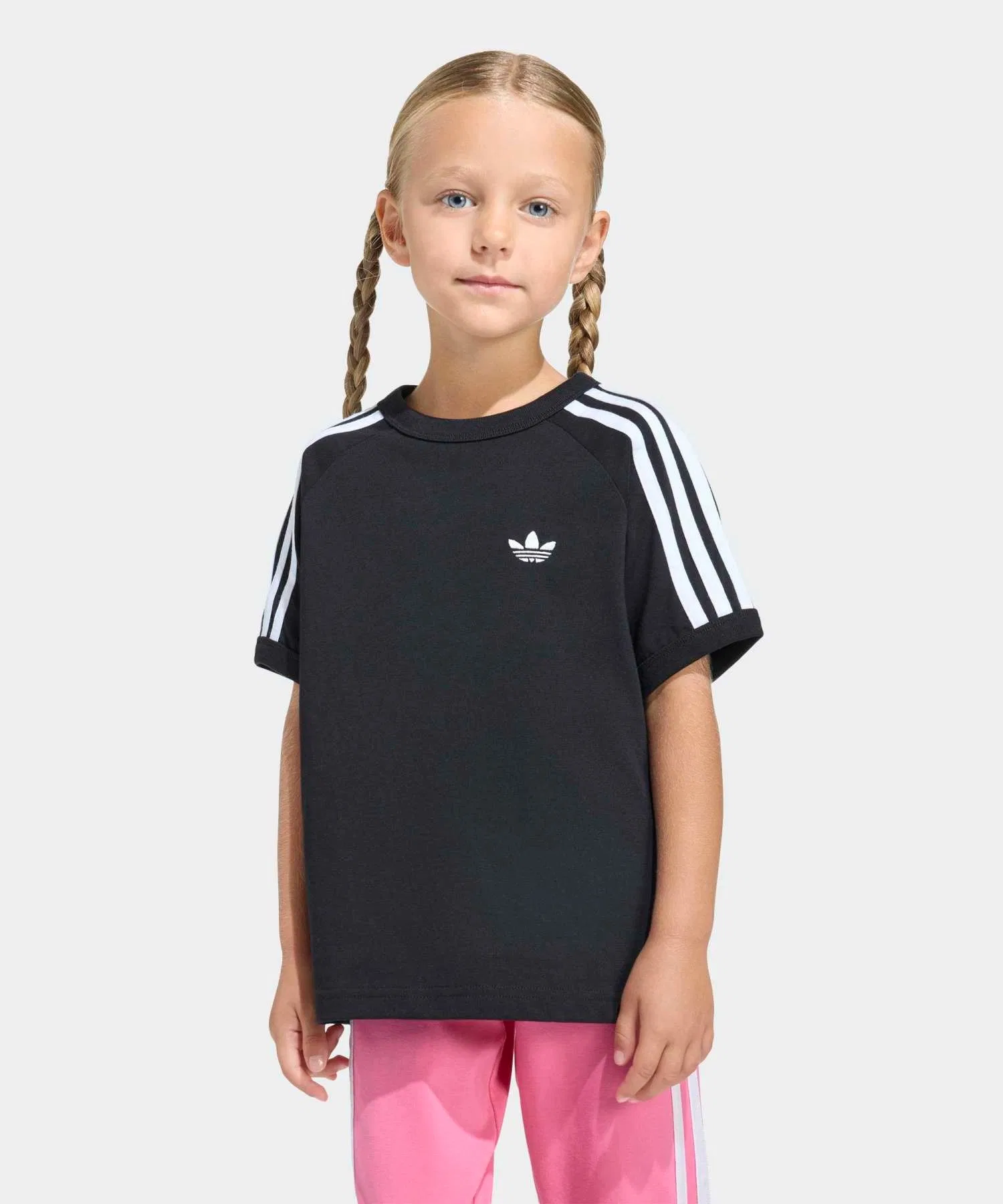 Детская футболка Adidas с тремя полосками — фото 3