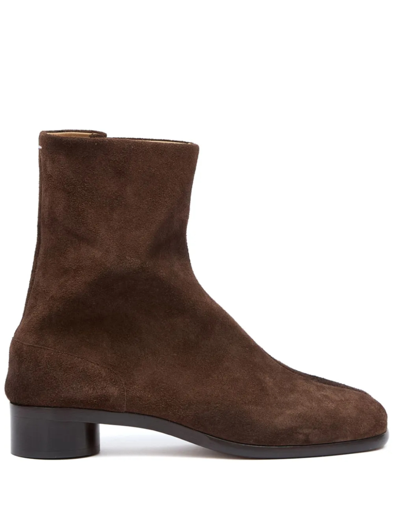 Maison Margiela ботинки Tabi 30, коричневый