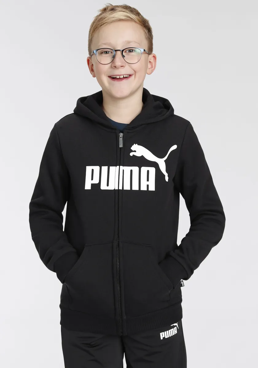 

Толстовка PUMA с капюшоном "ESS BIG LOGO FZ HOODIE FL B", цвет Puma Black