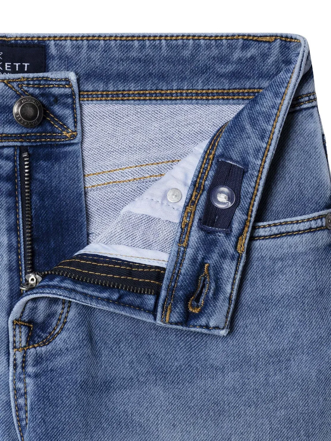 Обычные джинсы Hackett London, Light Blue — фото 3