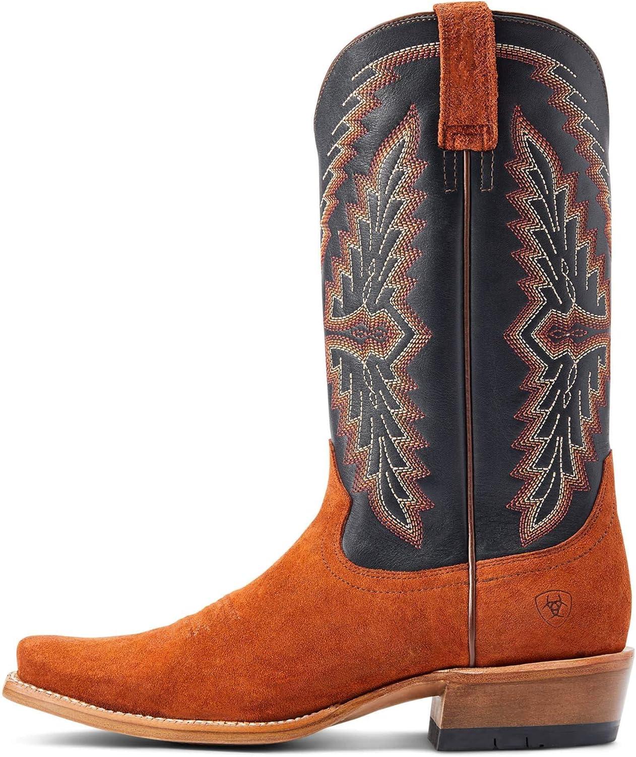 Мужские вестерн-сапоги ARIAT Futurity Showman, Dark Copper Roughout — фото 2