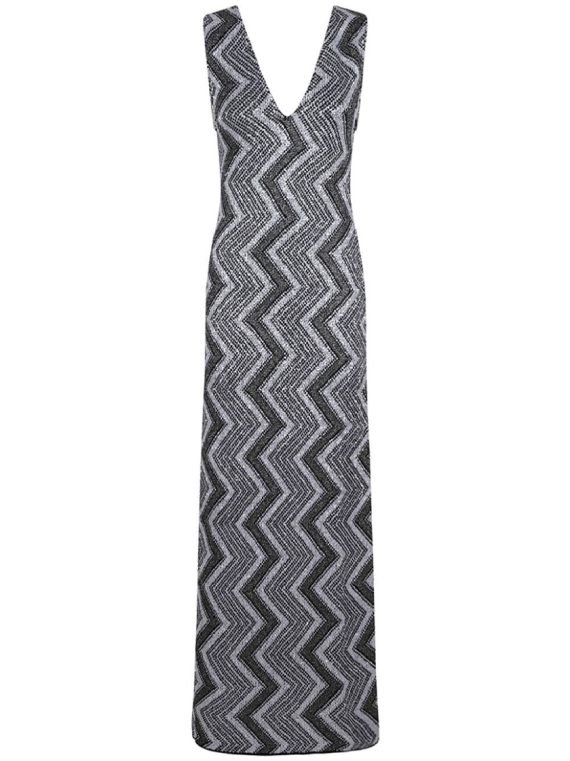 

Платье с v-образным вырезом Missoni, серый