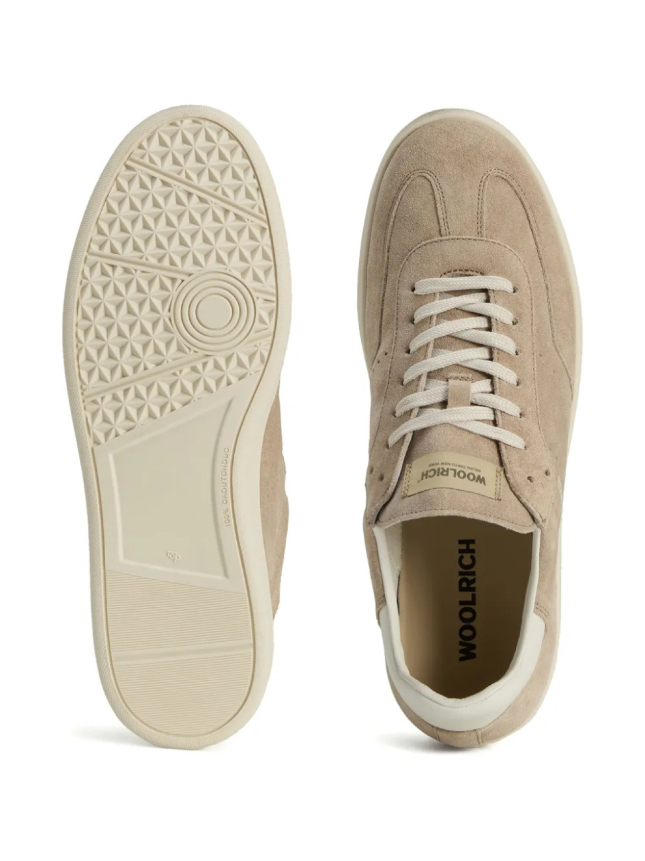 Кроссовки из замши Woolrich, нейтральный — фото 4
