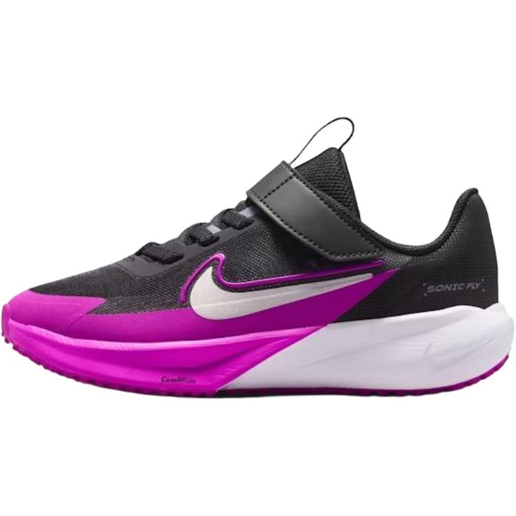 

Nike SONIC FLY низкие детские беговые кроссовки black purple kids'