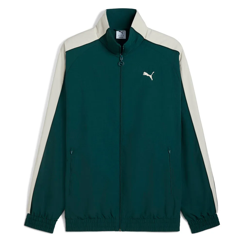 

Толстовка Puma T7 Oversized full zip, зеленый