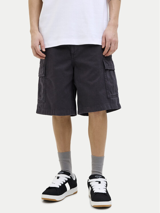 

Шорты свободного кроя из ткани Karl 12269374 Jack&Jones, черный
