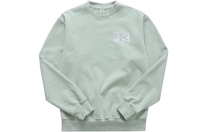

94 California Cotton Sweatshirt SPORTY & RICH, Светло-зеленый