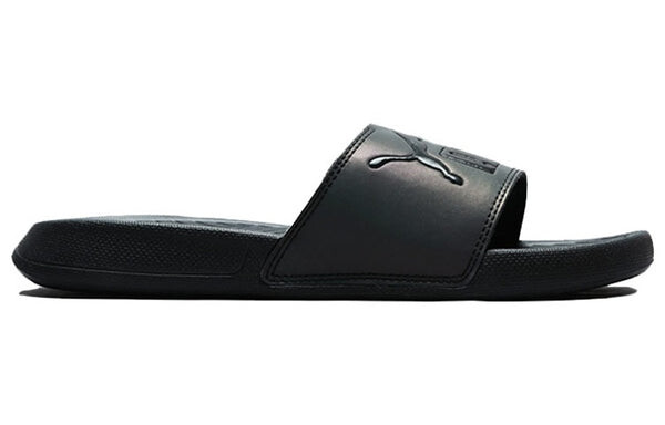 Тапочки popcat swan gradient laser shoe Puma, черный — фото 2
