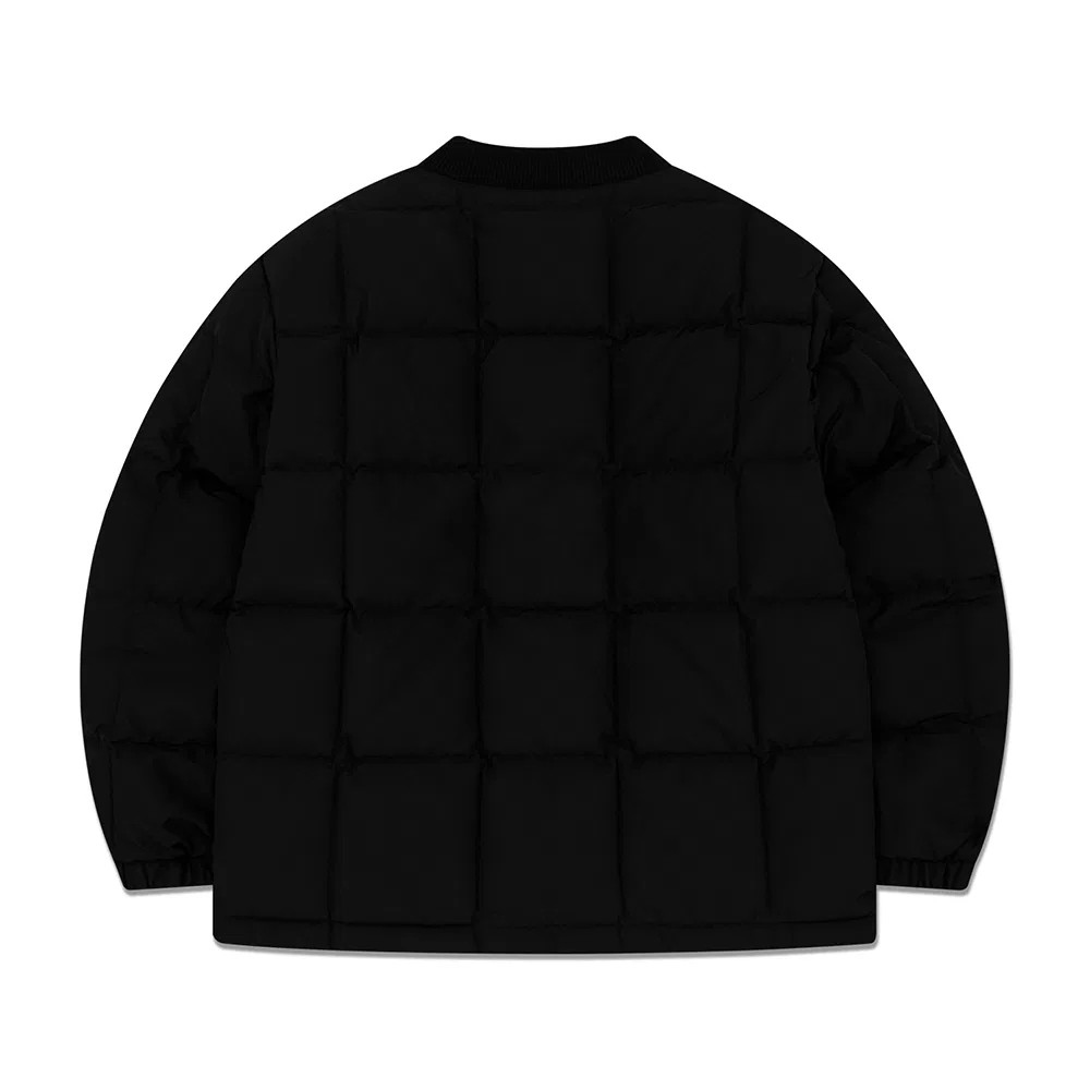 Детская камуфляжная укороченная пуховая куртка Regular Fit чёрная от Lee Kids — фото 2