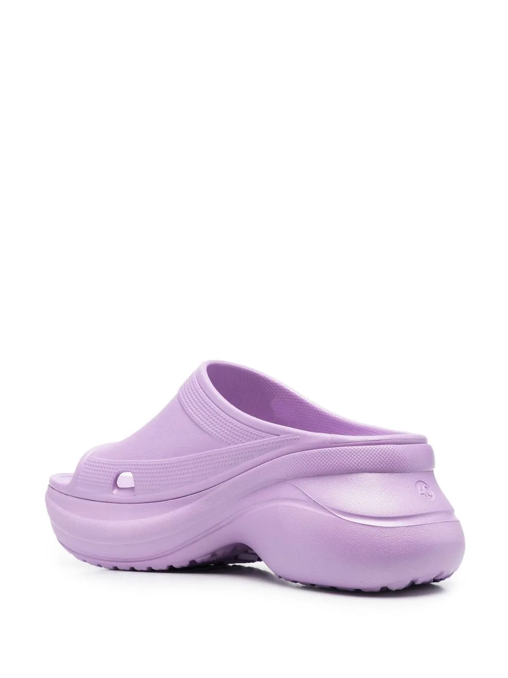 Сандалии Pool Crocs из коллаборации с Crocs BALENCIAGA, фиолетовый — фото 3