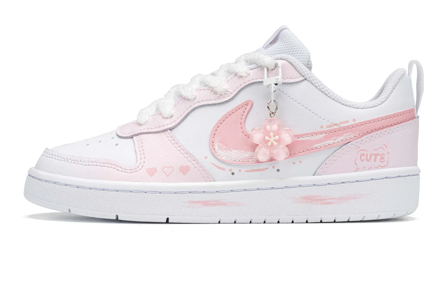 Shopping BagCourt Borough Xiangnian Manufacturing, устойчивая к истиранию и скольжению Nike, розовый — фото 3