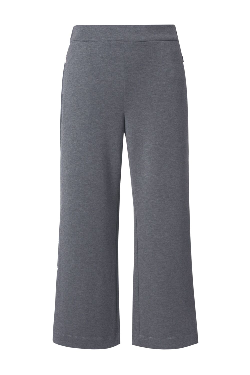 

Ulla Popken Фланелевый спортивный костюм в крапчатом сером цвете