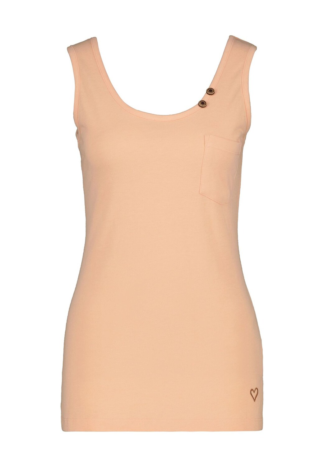 

ДженниАК Топ ALIFE AND KICKIN, цвет Mellow Peach Melange