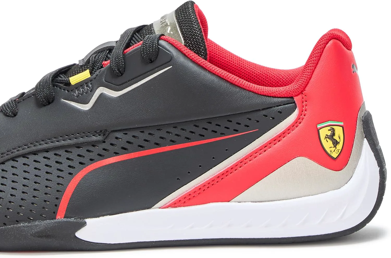Кроссовки Puma унисекс для детей Scuderia Ferrari Drift Cat, черный — фото 4