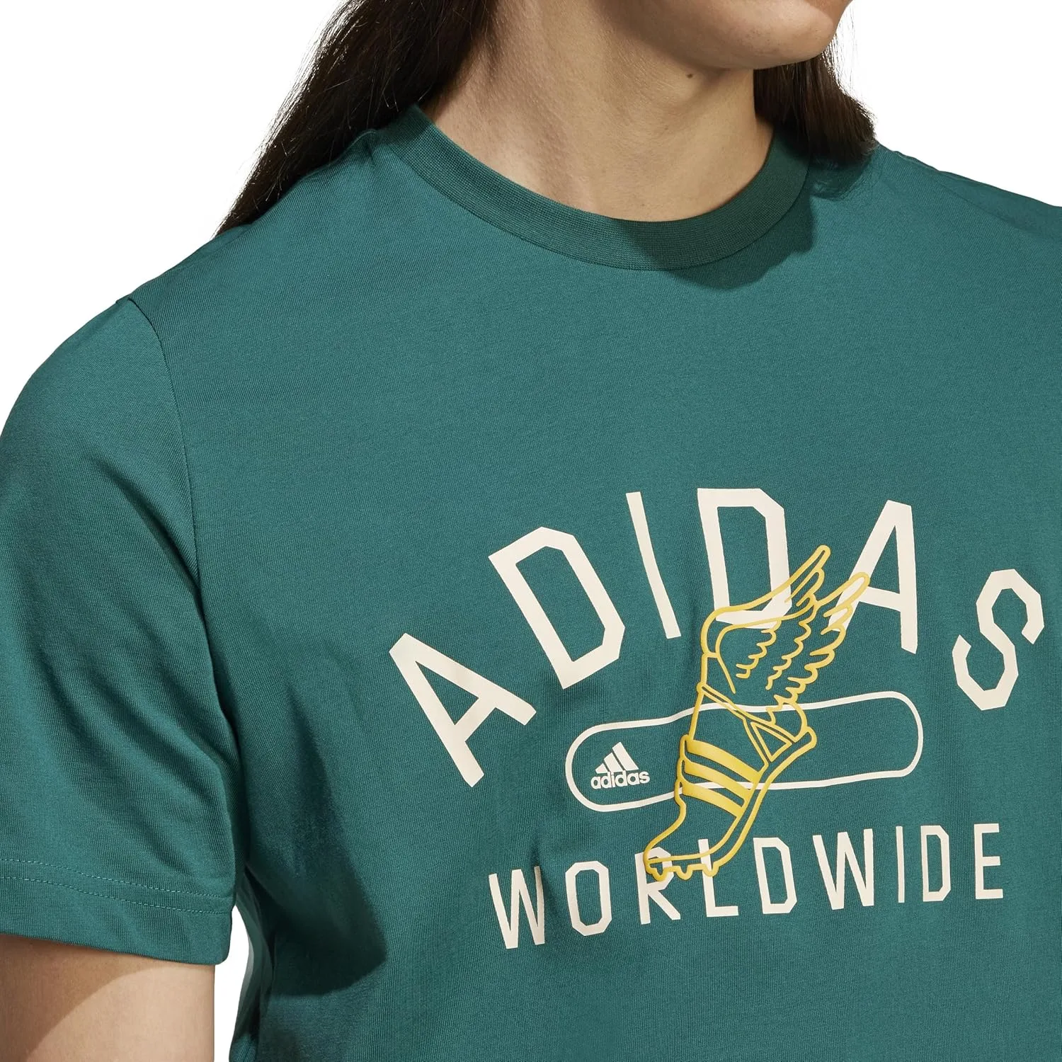 adidas мужская футболка с принтом collegiate — фото 4