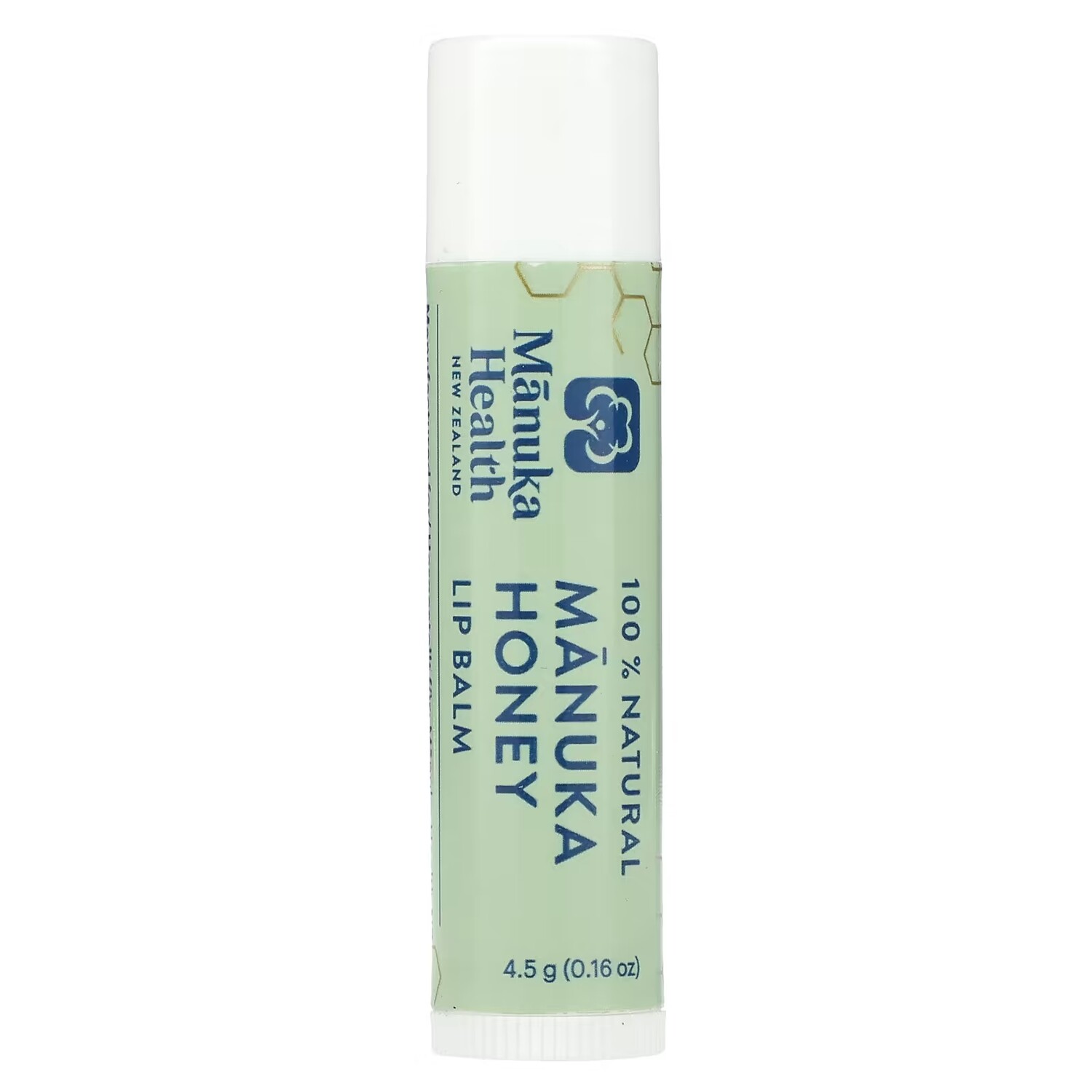 

Натуральный бальзам для губ Manuka Health с медом манука, 4,5 гр.