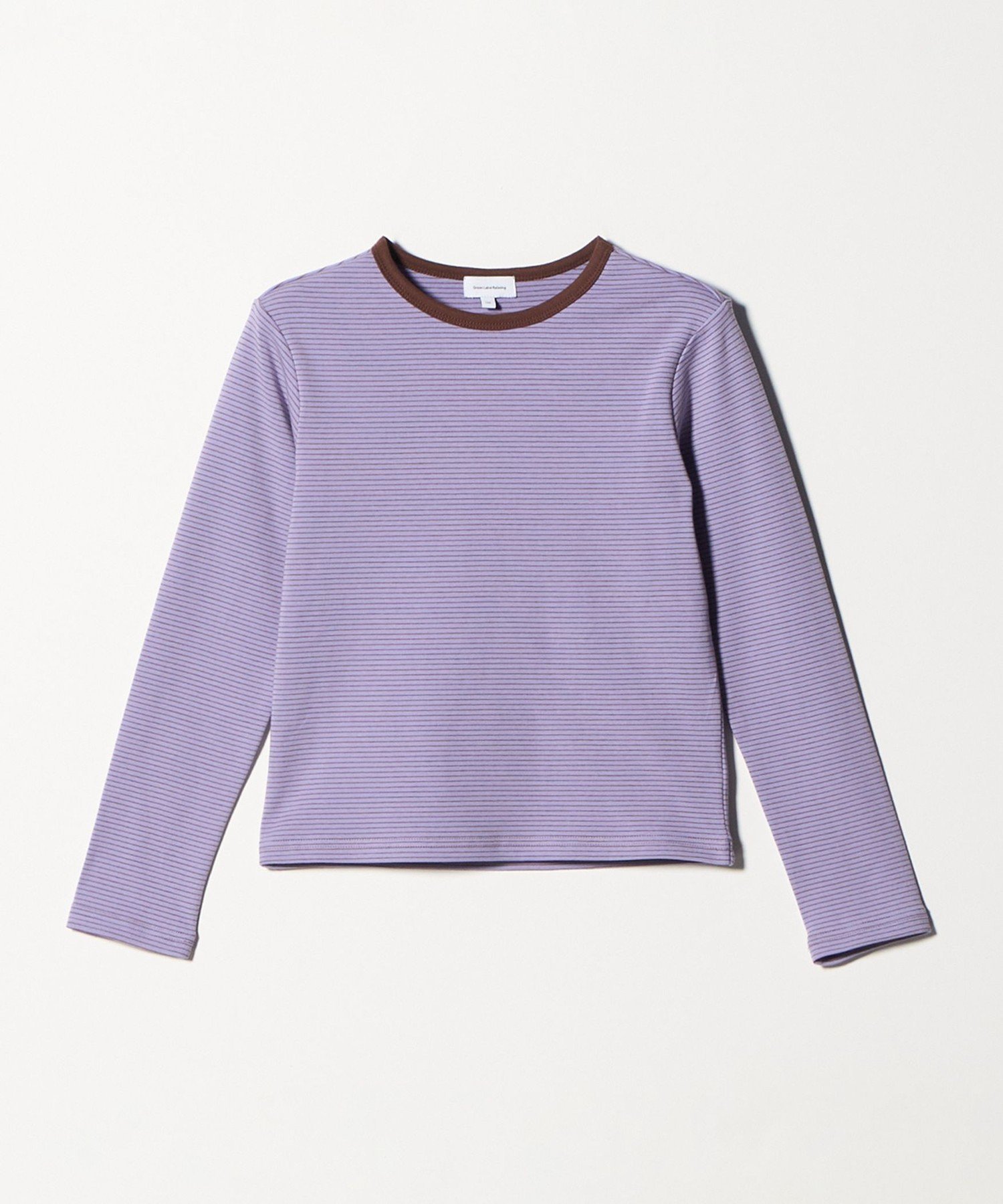 Полосатая футболка + комплект из майки и топа / Детский размер 140-160 см UNITED ARROWS green label relaxing, PURPLE — фото 2