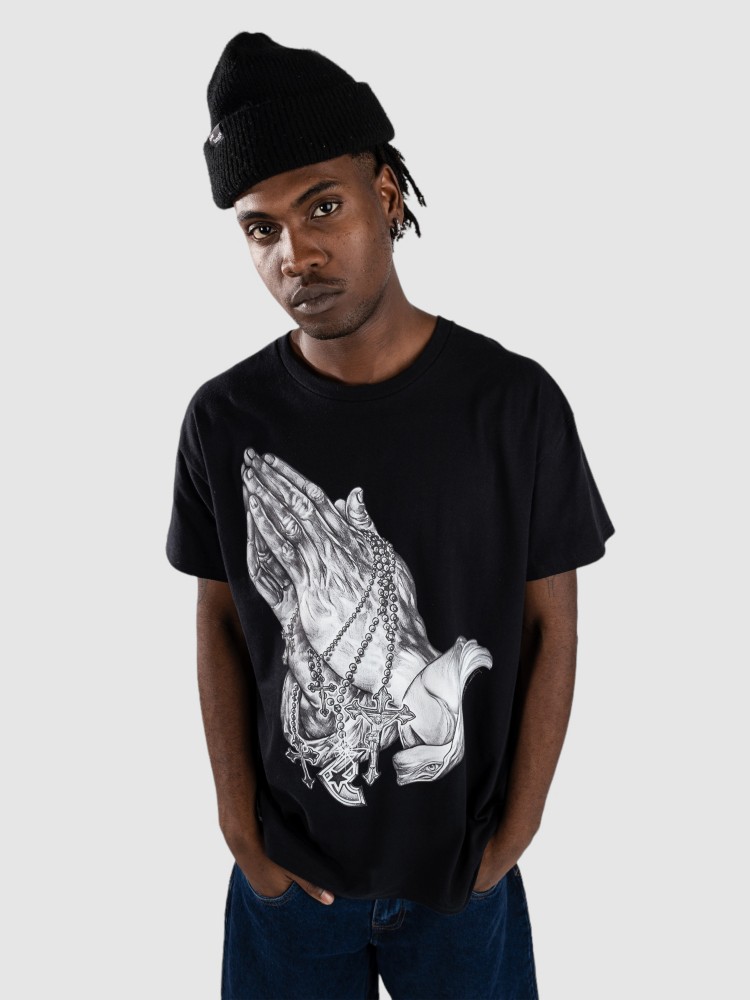 

Футболка Famous Stars And Straps Praying Hands T-Shirt, black, Черный, Футболка Famous Stars And Straps Praying Hands T-Shirt, black