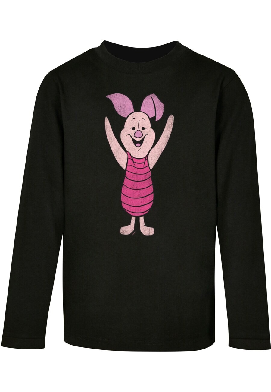 

Лонгслив ABSOLUTE CULT Shirt Winnie The Pooh - Piglet Classic, черный