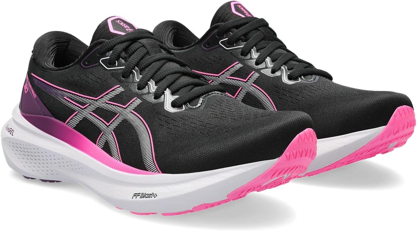 

Кроссовки GEL-Kayano 30 ASICS, цвет Black/Lilac Hint, Черный, Кроссовки GEL-Kayano 30 ASICS, цвет Black/Lilac Hint