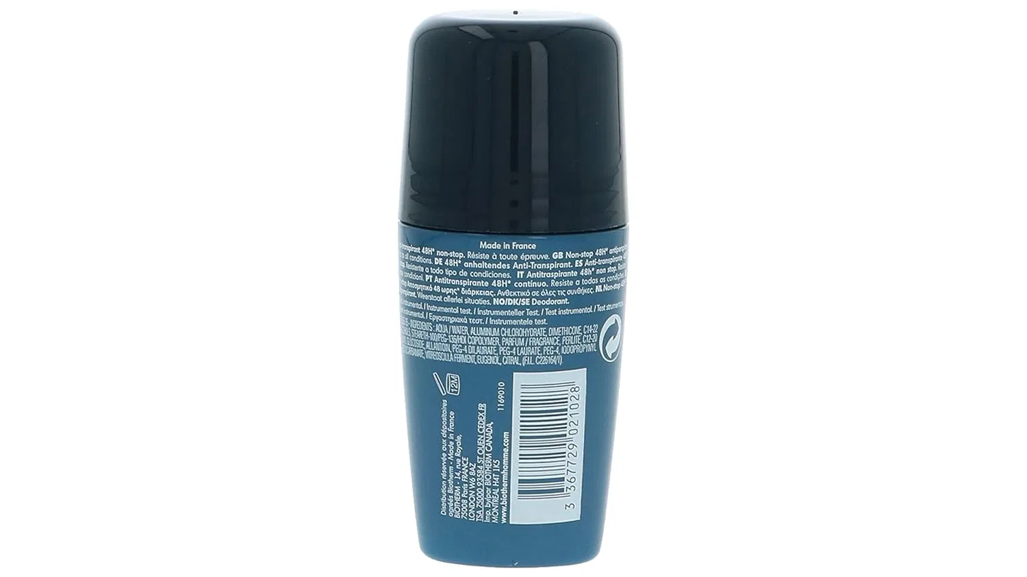 Мужской роликовый дезодорант-антиперспирант Homme Day Control 48H от Biotherm Biotherm — фото 3