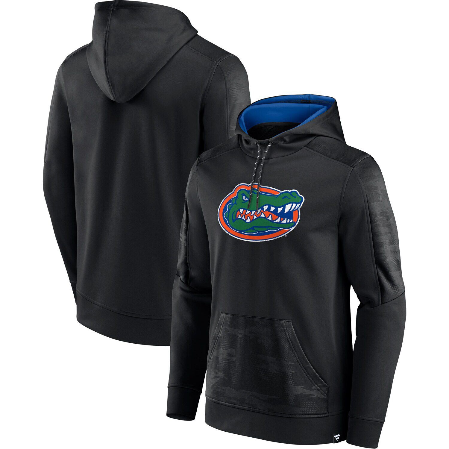

Мужской черный пуловер с капюшоном Florida Gators On The Ball с логотипом Fanatics