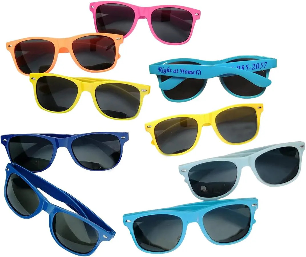 

Персонализированные солнцезащитные очки оптом, тематические очки на заказ, солнцезащитные очки для взрослых на заказ для свадебной вечеринки, дня рождения DFDG, Cyan