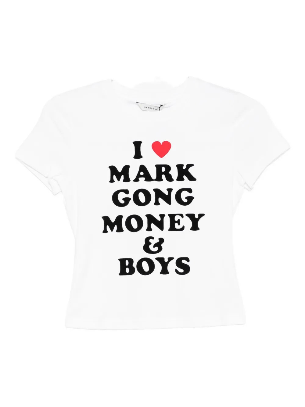 

Футболка с надписью Markgong, белый