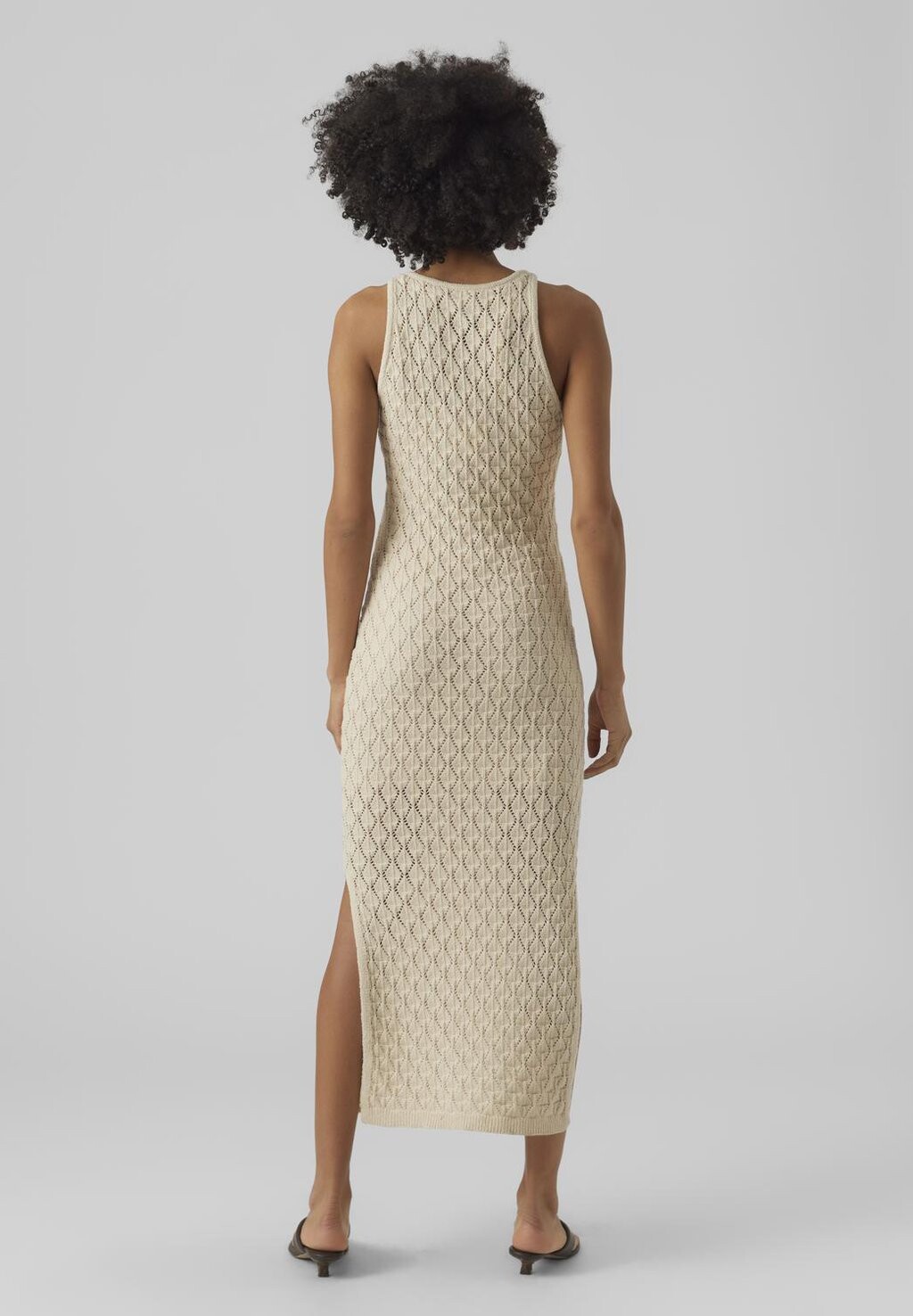 

Платье-свитер Vmevelyn Dress Aware, кремовый