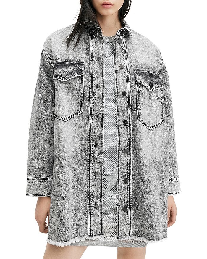 

ALLSAINTS Платье Лилия, серый