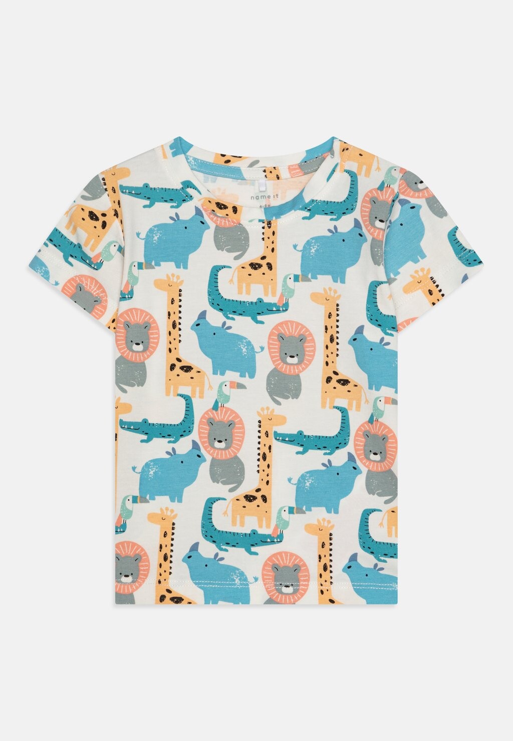 Футболка с принтом Nbnosafari Unisex Name it, реактивная струя — фото 2