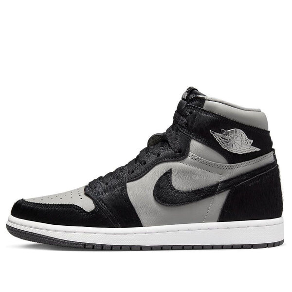 Кроссовки 1 ретро высокие og Air Jordan, серый