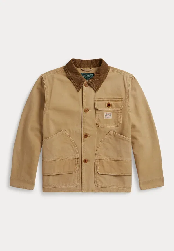 Куртка Polo Ralph Lauren Country Barn Jacket 7 14y Light Jacket, цвет табак