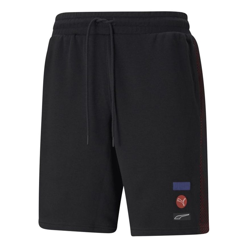 

Шорты PUMA Running Training Splicing Knit Sports Shorts Black 531085-01