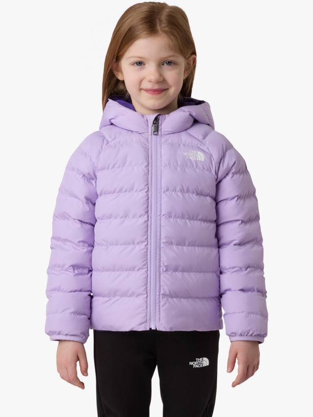 

Детская двусторонняя куртка с капюшоном Perrito The North Face, Lite Lilac